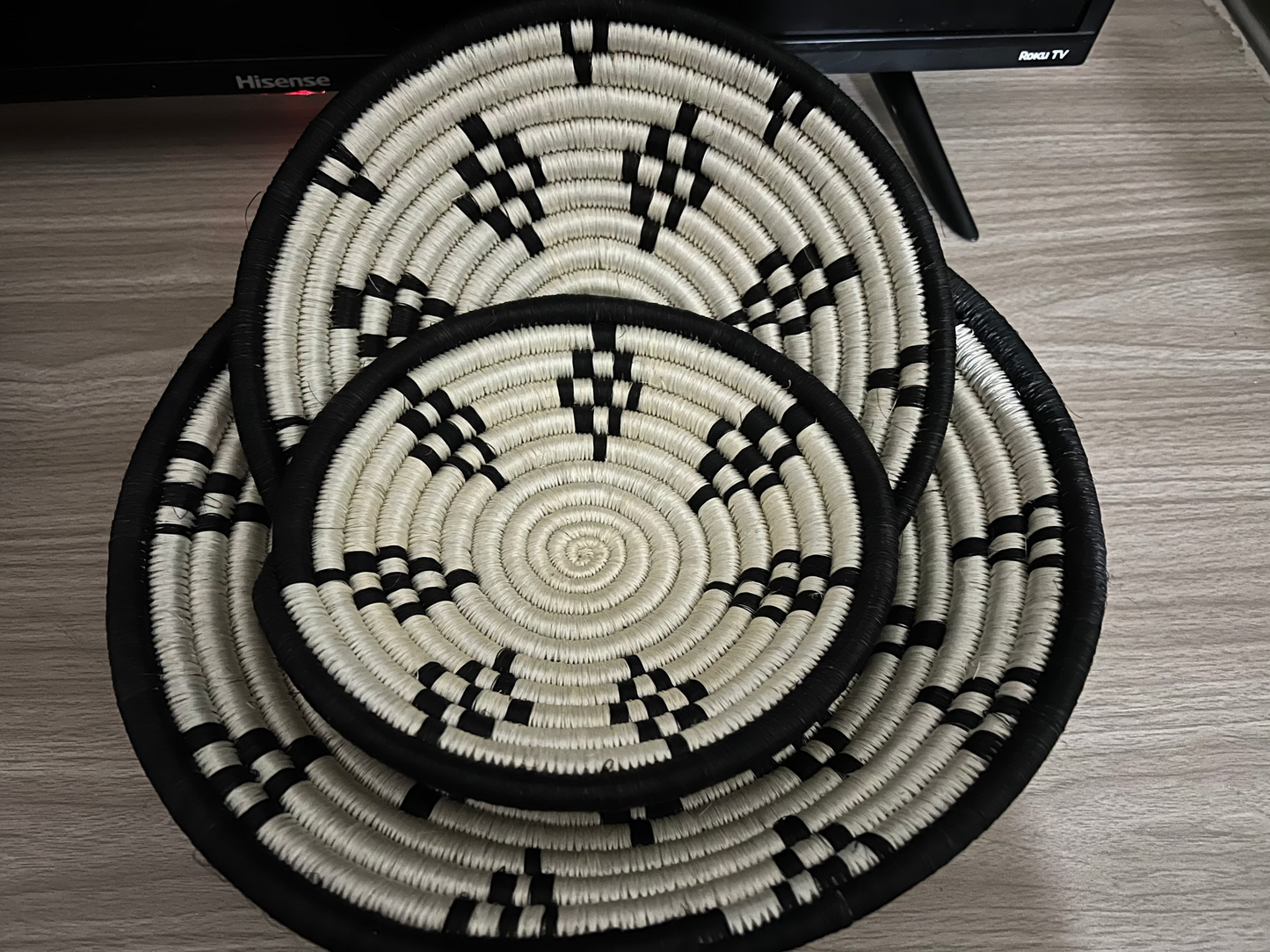 Set of 3 Woven Baskets
