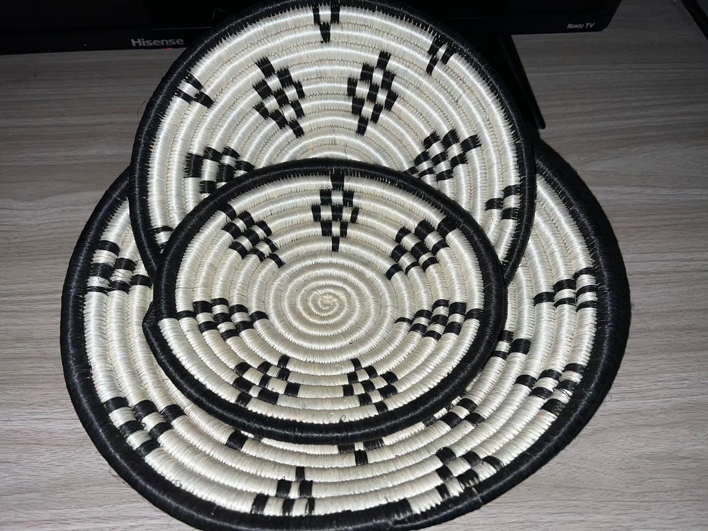 Set of 3 Woven Baskets