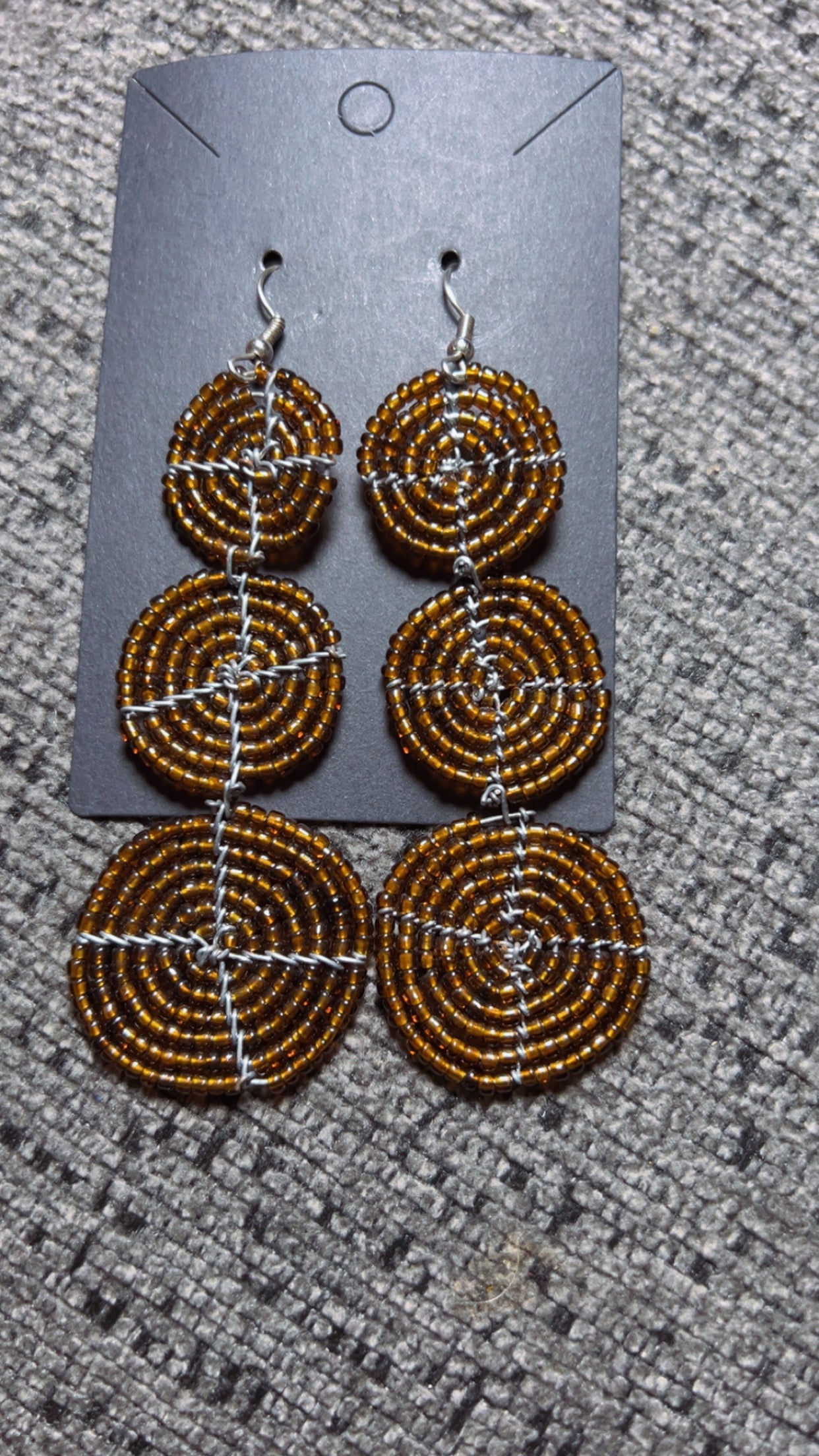 Long Beaded Earrings